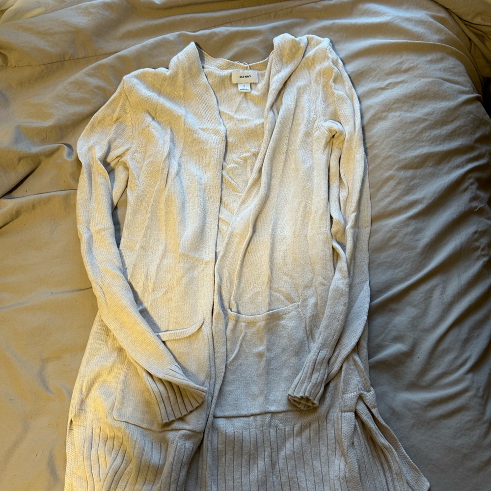 Cream sweater